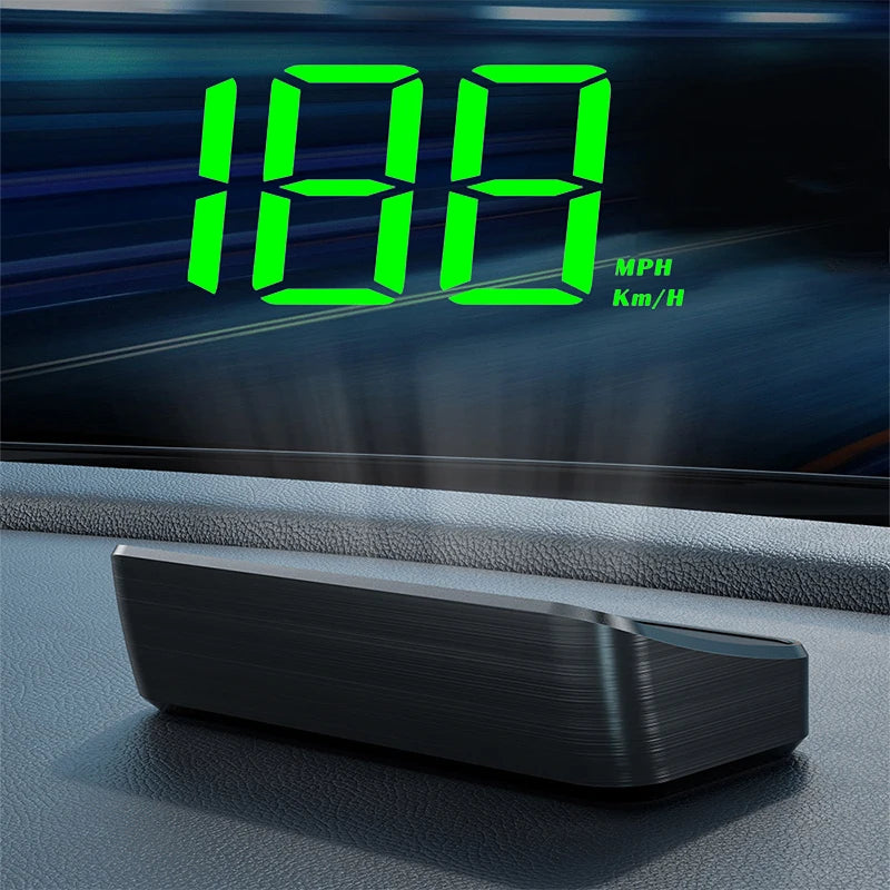 Proiector Vitezometru Digital HUD GPS – Afișare KM/h pe Parbriz pentru Mașină
