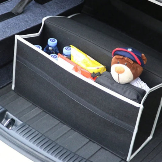 Organizator auto pentru Portbagaj - Comprtiment Anti-Alunecare din Panza Rezistenta